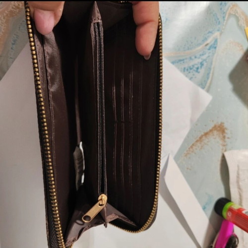 City Charm Avon Wallet new, brown and gold