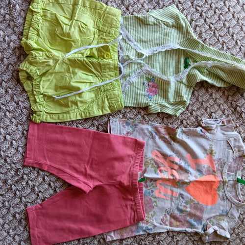 Summer clothes pack for 2-year-old girl like new