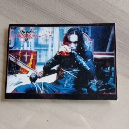 The Crow card 10x15 new, postcard size