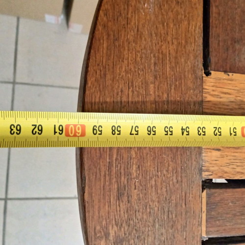 Outdoor tables used, pack of 3 pieces