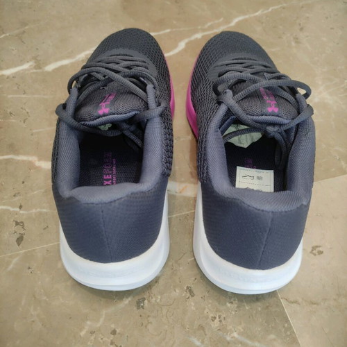 Under Armour UA W Charged Pursuit 3 women's athletic shoes new, gray fuchsia, size 40