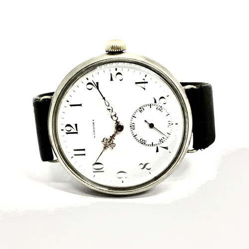 Vintage 1910 pocket-to-wrist watch rare and unique