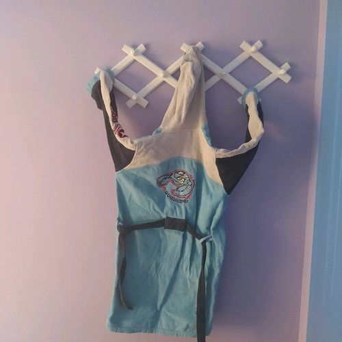 Aquarapid children's bathrobe like new, size 12