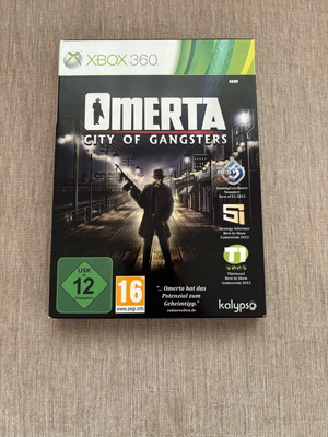 Omerta City of Gangsters Xbox 360 PAL new, complete sealed