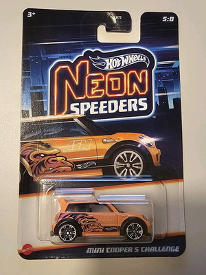 Hot Wheels Mini Cooper S Challenge καινούργιο Neon Speedsters