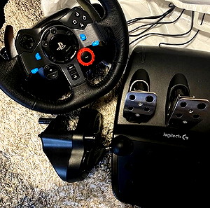 Logitech G29 Τιμονιερα με λεβιέ ταχυτήτων και πεταλ γκαζι φρενο συμπλέκτη