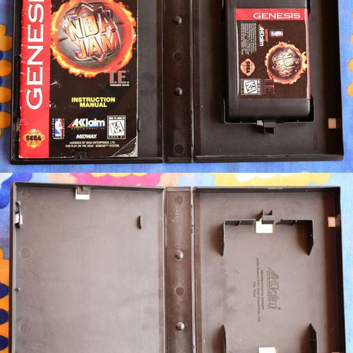 NBA Jam Tournament Edition Sega Genesis Mega Drive game used