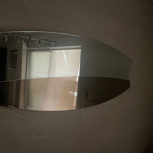 Modern mirror with unique design like new