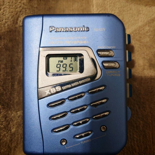 Panasonic rq-e27v Walkman used, radio only