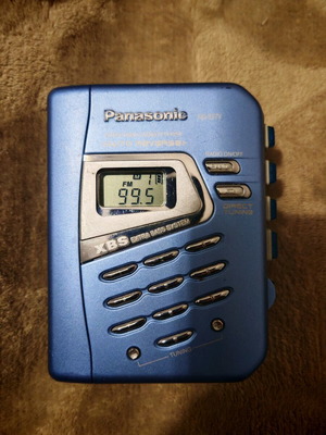 Panasonic rq-e27v Walkman used, radio only