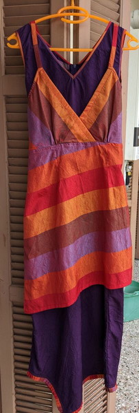 Καλοκαιρινό φόρεμα boho / Nid d’ Abeille