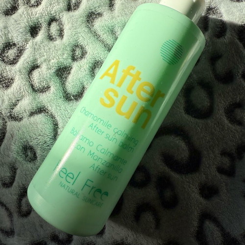 After sun lotion gel new