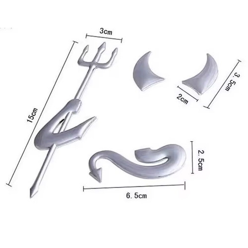 3d Devil sticker for car logo, new