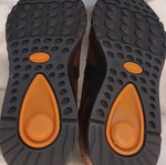 Boxer Sneakers brown leather men's shoes new, size 41