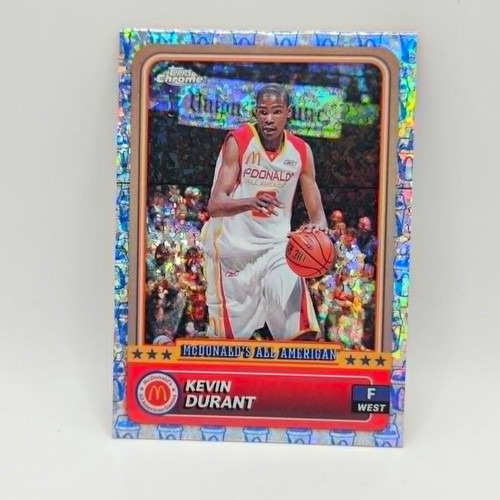 Topps Chrome All American Kevin Durant McFlurry Parallel σαν καινούργιο