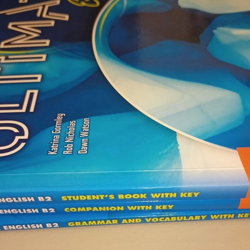 Ultimate English B2 Teacher's Pack with 3 books like new