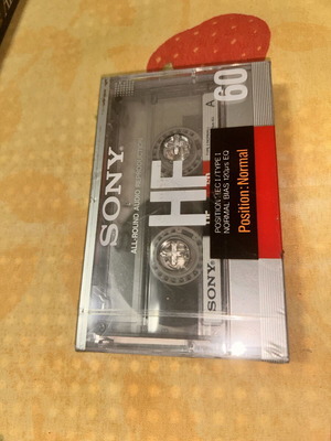 Sony HF 60 cassette tape new old stock, vintage