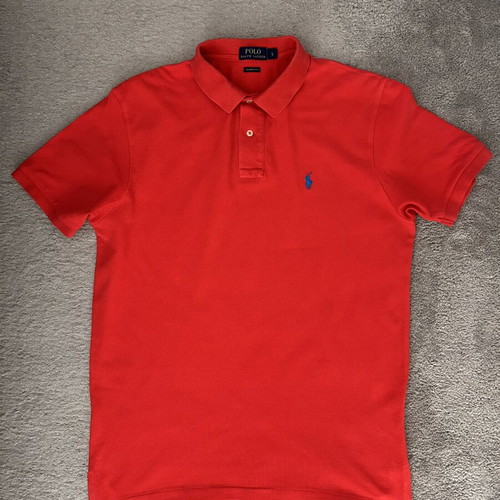 Ralph Lauren Polo Shirt Coral L used