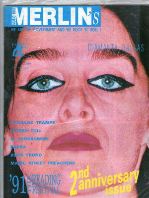 Merlin's Music Box Issue 9 like new, Greek music magazine