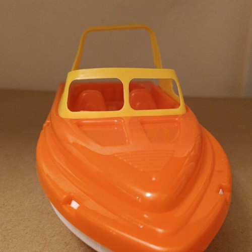 Chris Craft toy boat used, 30 cm