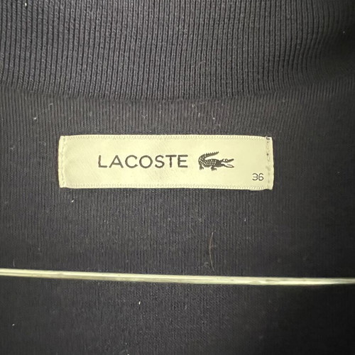 Lacoste summer cotton dress, blue, size S