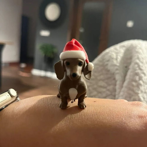 Christmas puppy made to order, small size