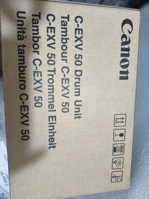 Canon C-EXV 50 toner and drum set new, sealed pack of 5