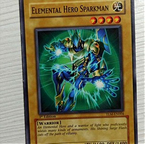 Elemental HERO Sparkman TLM-EN004 Yugioh (Yu-Gi-Oh!) Αυθεντική Κάρτα
