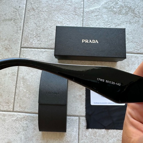 Prada glasses new, black