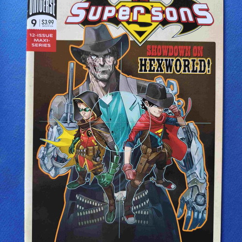 Adventures of the Super Sons 9 comic book used, English