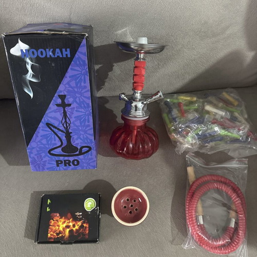 Hookah complete set with charcoal, new