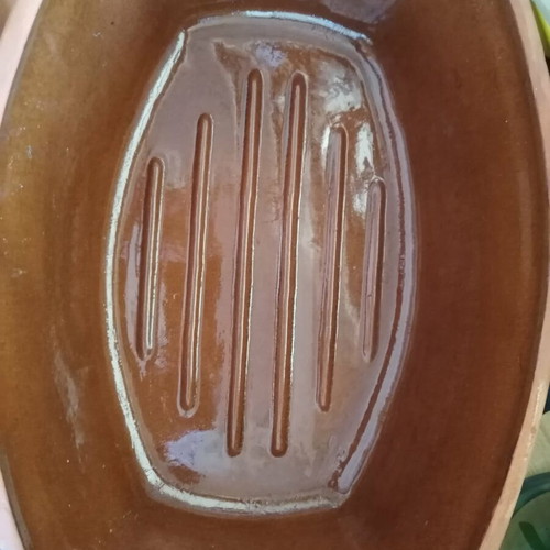 Bio Gastopf clay pot used, natural clay, German