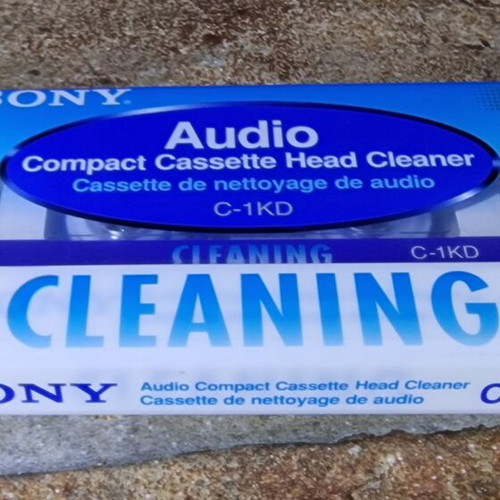 Sony Audio Cassette Head Cleaner C-1KD new