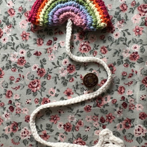Rainbow Handmade Bookmark new