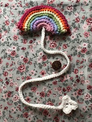 Rainbow Handmade Bookmark new