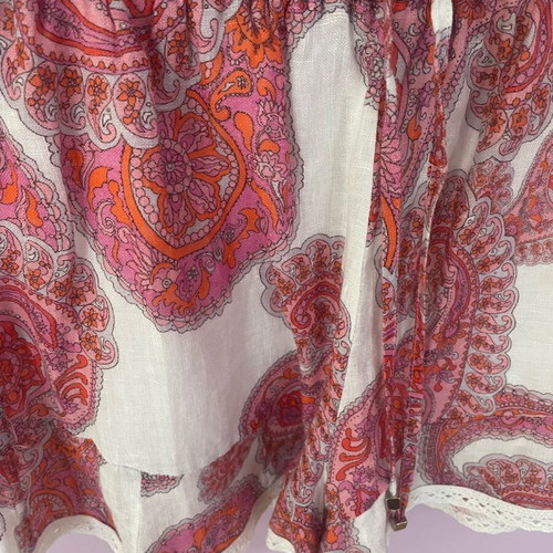 Linen shorts Zini like new, multicolored, size L