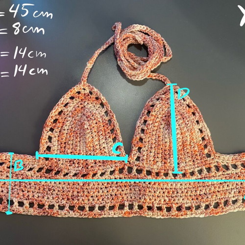 Handmade Top/Bralette (XS)