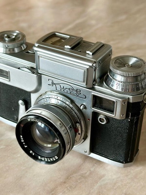 Kiev III with Arsenal Jupiter 8 lens used