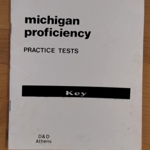 Michigan Proficiency English books used, pack