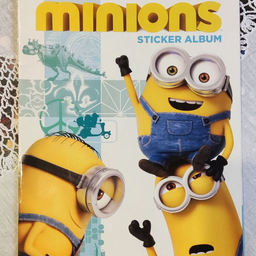 Minions Topps Sticker Album new