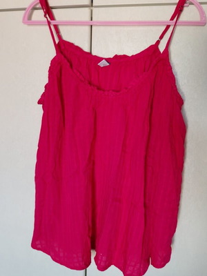 Old Navy καλοκαιρινό τοπάκι μέγεθος L σαν καινούργιο, έντονο ροζ βισκόζη
