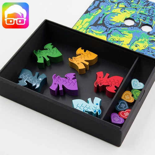 Flamecraft Board Game Organizer new, 3D printed insert