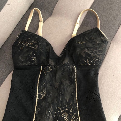 Twin-Set by Simona Barbieri body used, black, size EU 75
