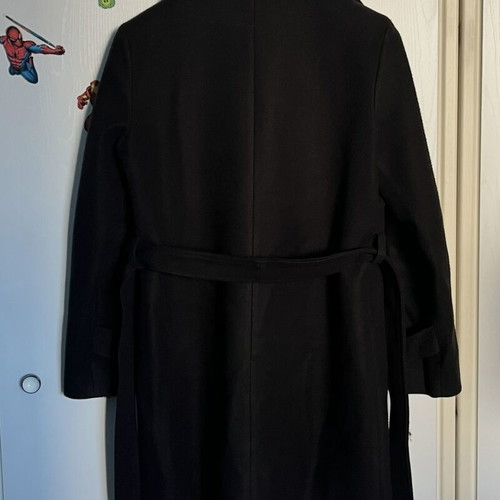 Enzzo black women's coat like new, size XL