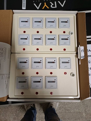 JES Hour Meter Panel 15 Apartments New