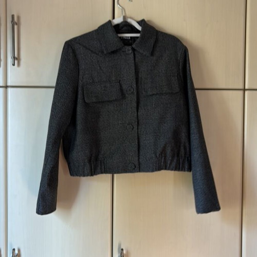R&B Women's Jacket size L gray like new