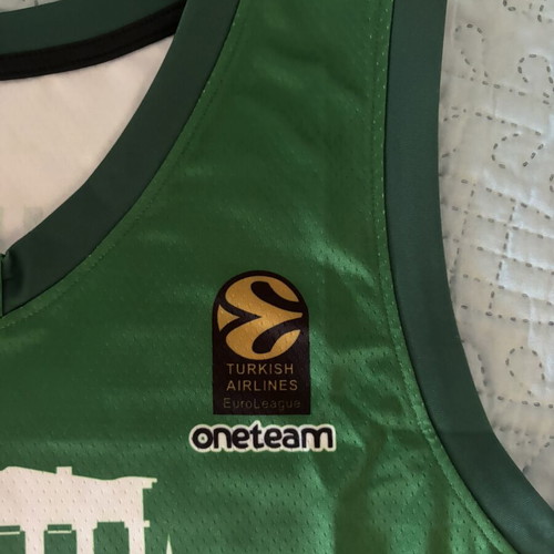 Panathinaikos EuroLeague Acropolis Jersey Kendrick Nunn #25 Large new