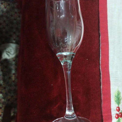 Champagne glasses like new, pack of 17 pieces