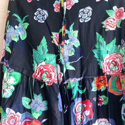 Fullah Sugah wide pants XL floral print new