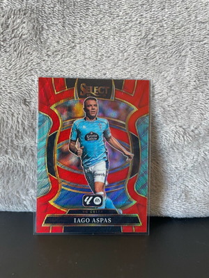 Panini La Liga Select 2025/26 Iago Aspas Red Wave Parallel card like new